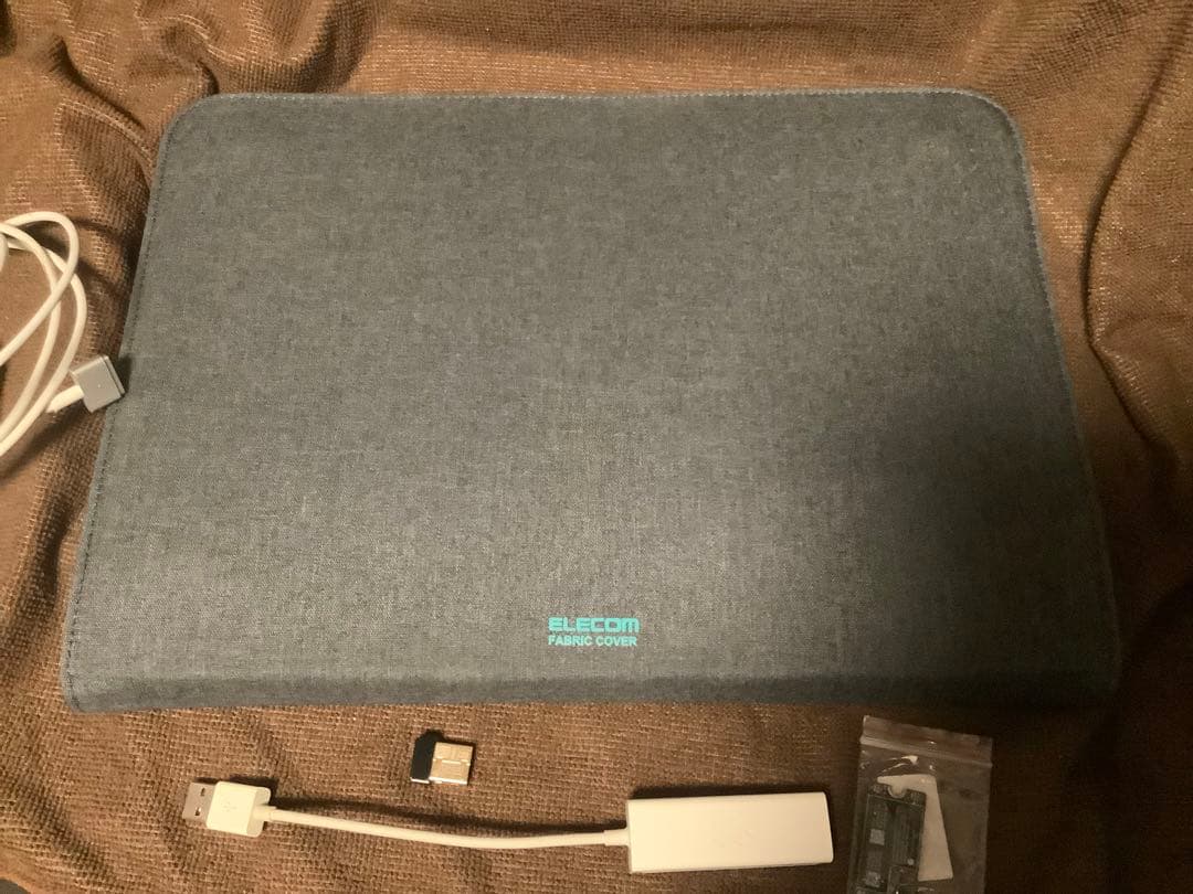 MacBookAir7.2 MJVG2J/A【訳アリ】WiFi子機付き