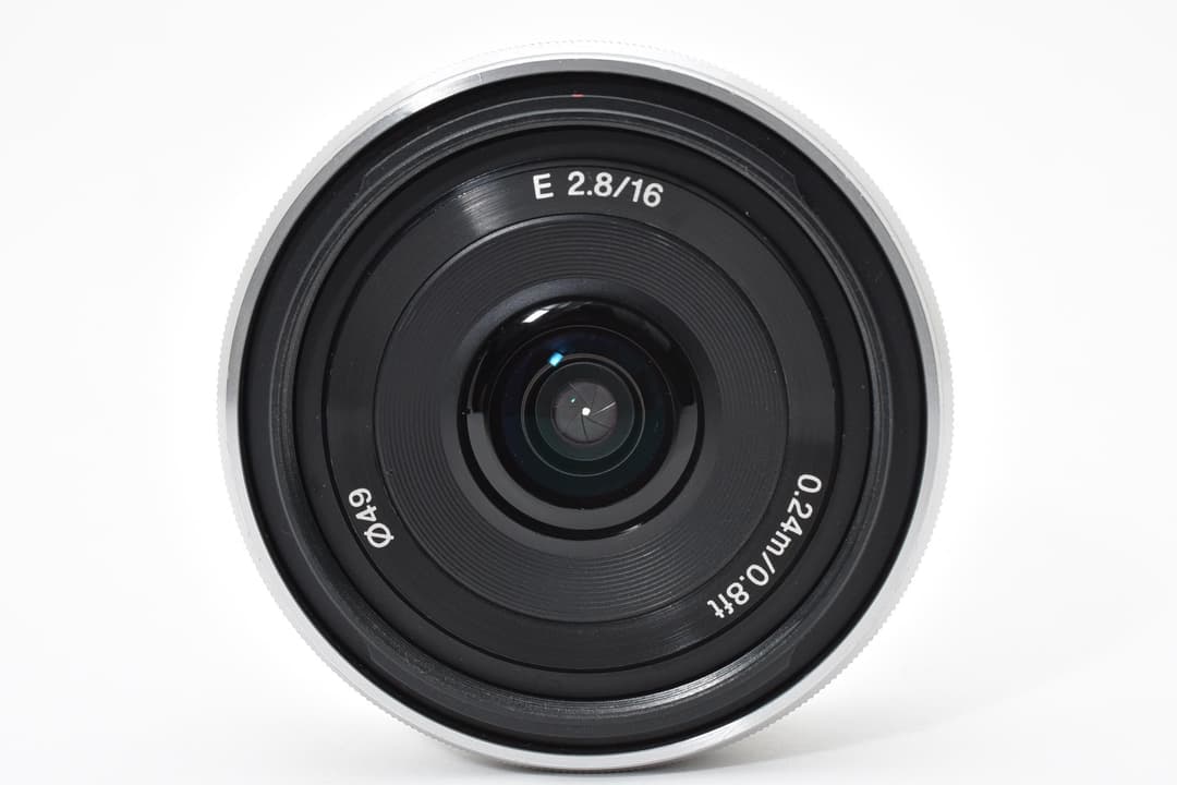 美品 Sony E 16mm F2.8 単焦点 #9442