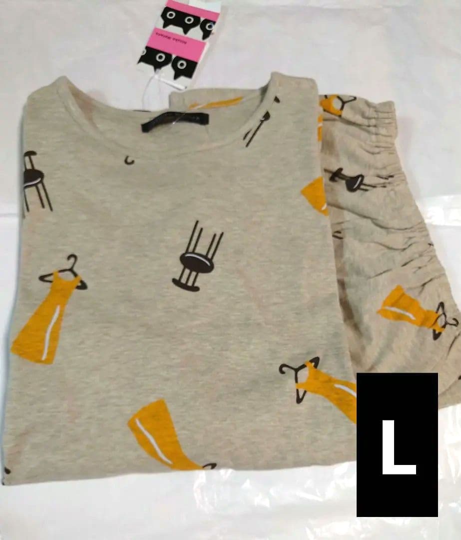 新品タグ付き ワコール パジャマ ワンピ ルームウェア ドレス L