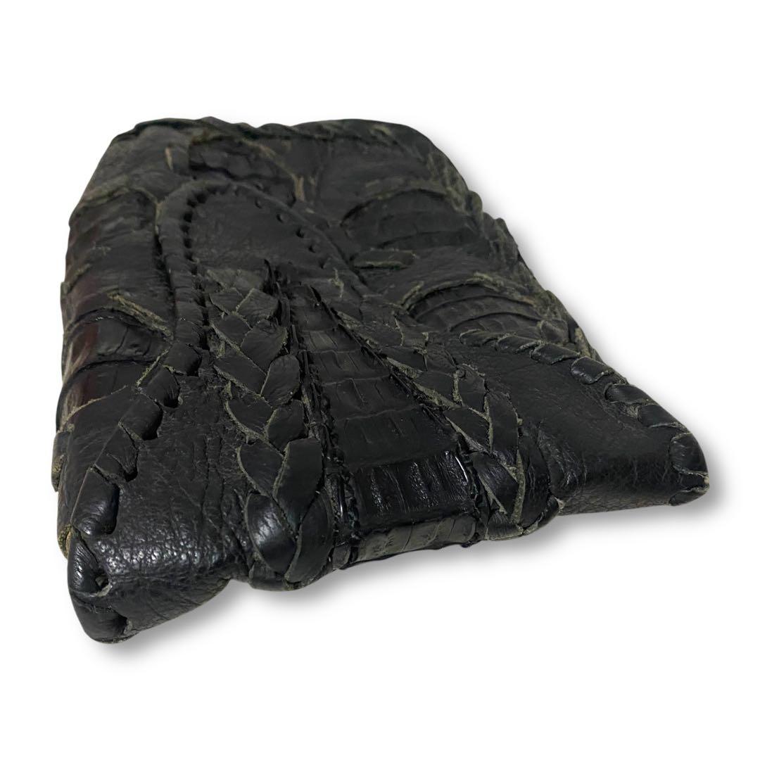 THE FLAT HEAD フラットヘッド クロコ ショルダーバッグ ポーチ