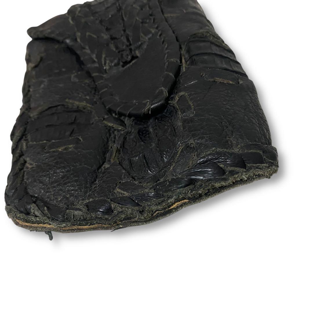 THE FLAT HEAD フラットヘッド クロコ ショルダーバッグ ポーチ