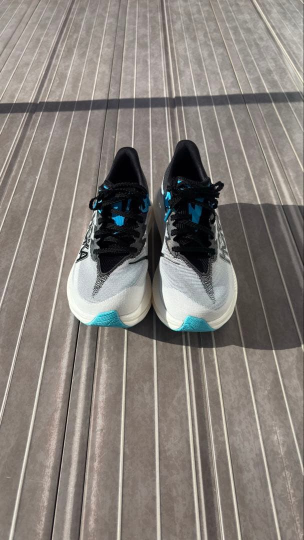HOKA ROCKET X3 ホカロケットX3 ホワイトブラック　25.5cm