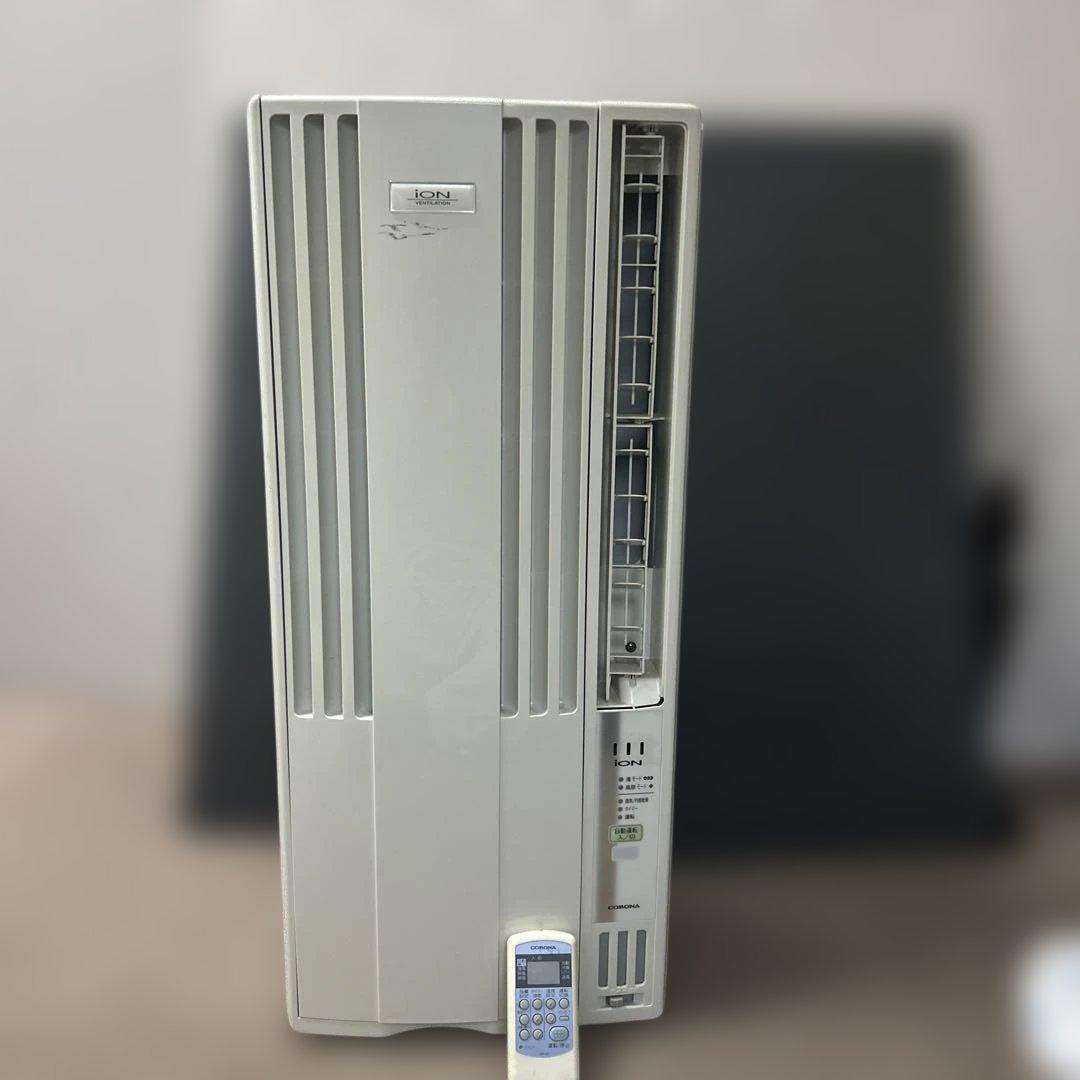窓用エアコン ホワイト スリムタイプ　CORONA