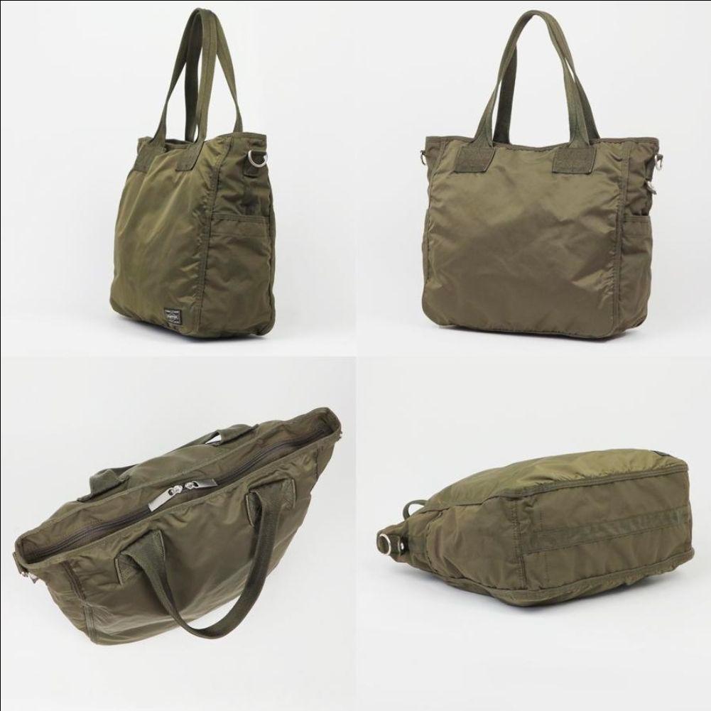 【美品】PORTER ポーター FRAME フレーム 2WAY トートバッグ