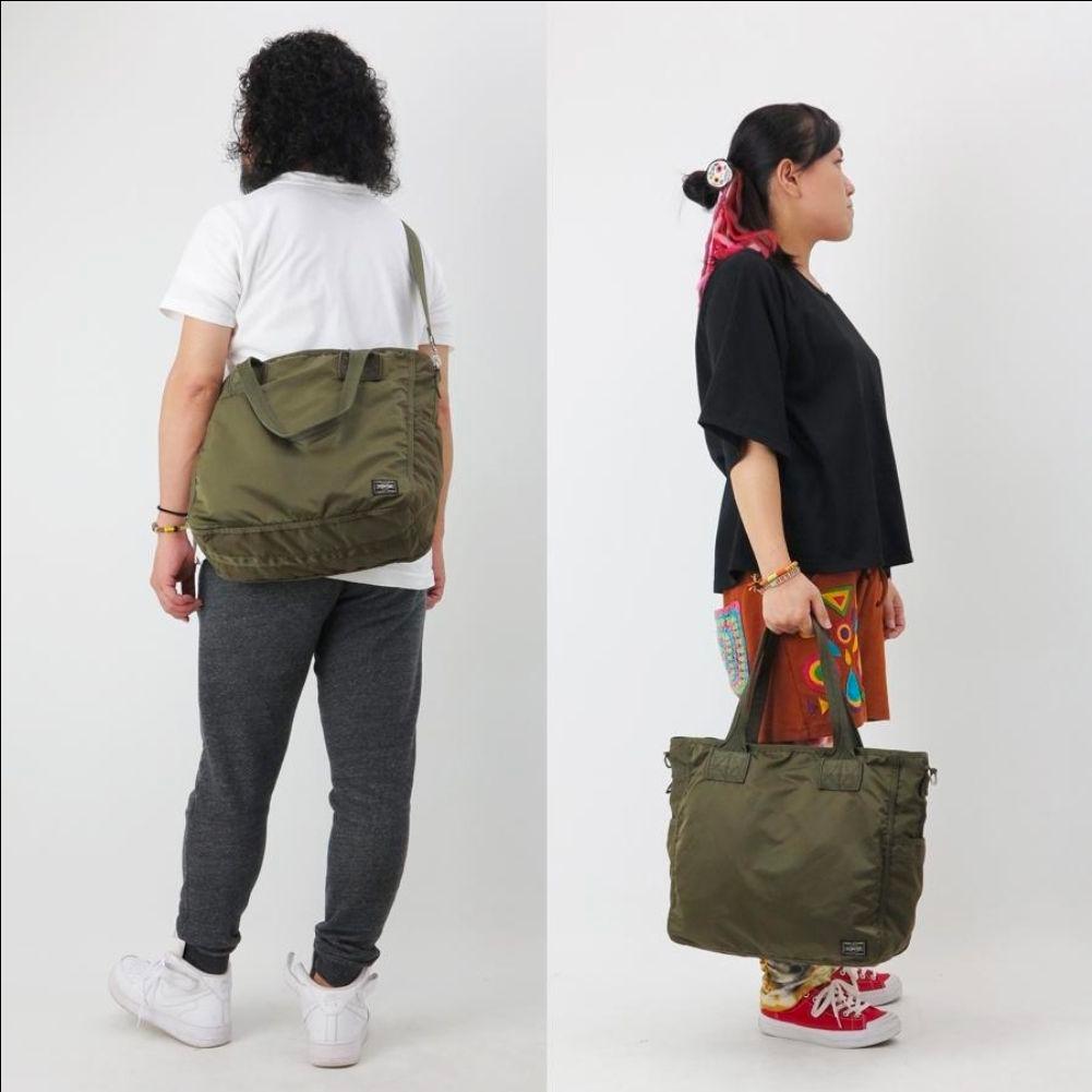 【美品】PORTER ポーター FRAME フレーム 2WAY トートバッグ