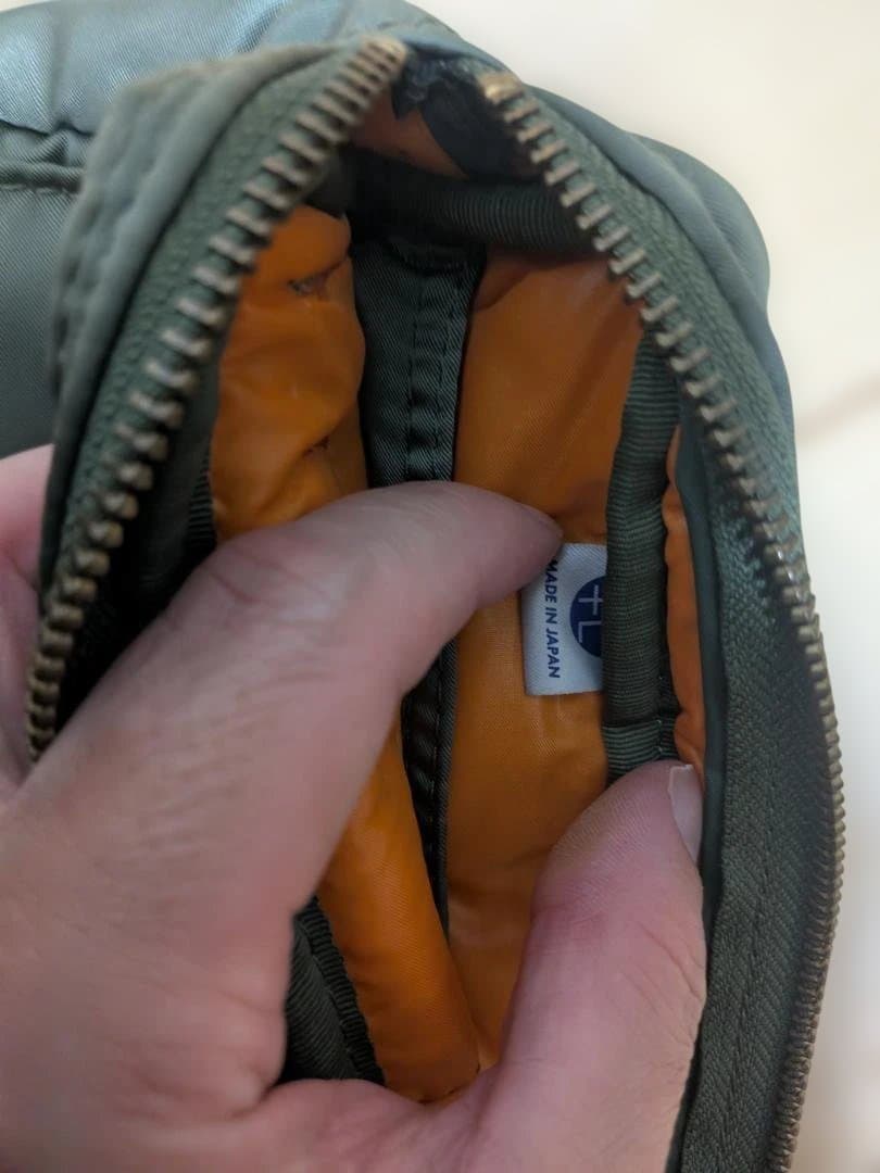 【美品】PORTER タンカー ウエストポーチ オリーブグリーン※廃盤品