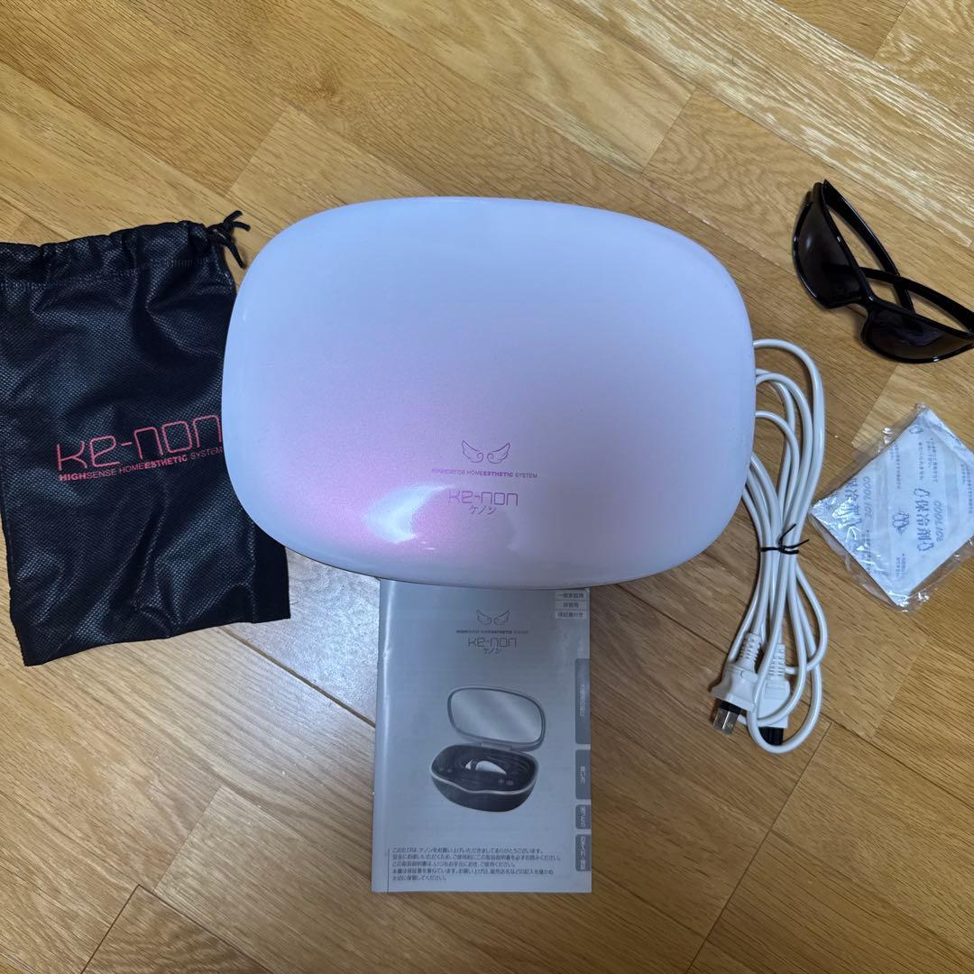 ほぼ新品未使用 ケノン脱毛器 パールホワイトNiPL-2080