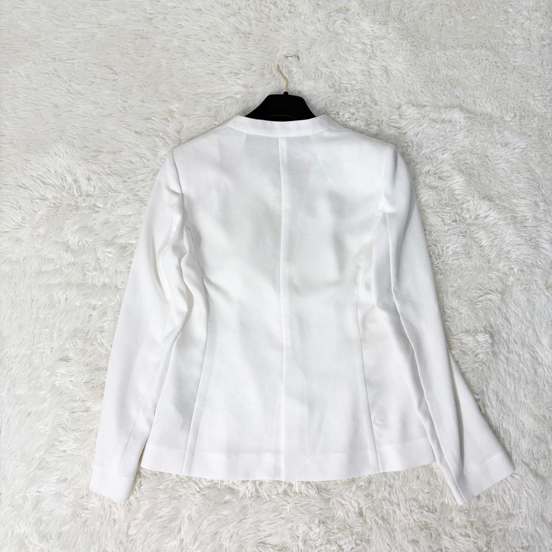 anzuBEIGE セットアップ ノーカラー ワイドパンツ サイズ違い