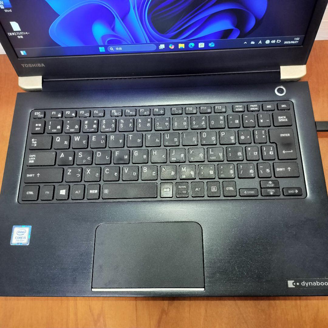 東芝 dynabook SSD128GB windows11ノートパソコン