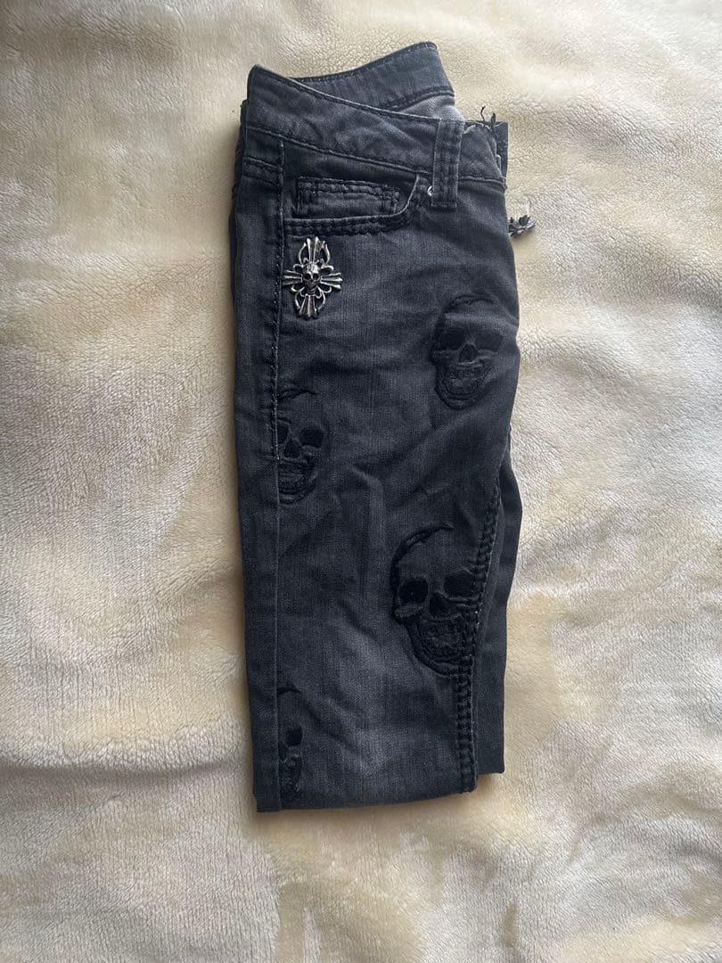 パンツ 00s archive PHILIPP PLEIN SKULL denim