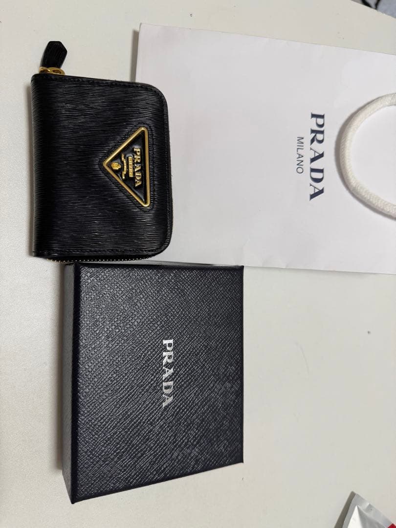 美品 正規品 PRADA 財布 ケース 小銭入れ