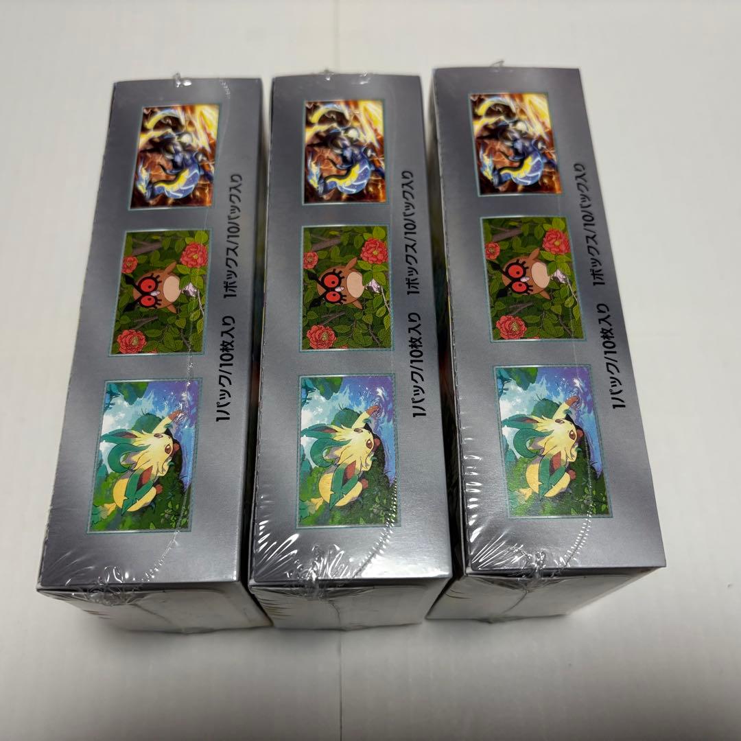 テラスタルフェスex 未開封シュリンク付きBOX×3