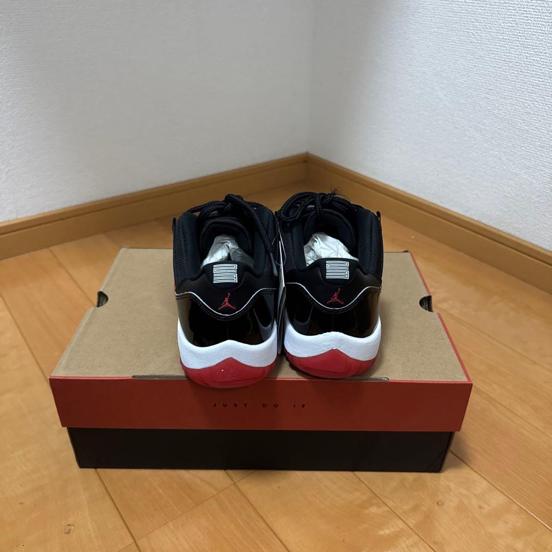 靴 Nike Air Jordan 11 Retro Low \"Bred\" 2025