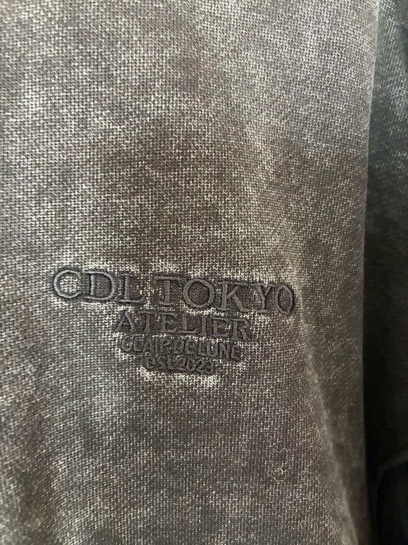 CDL Acid Wash Zip Hoodie Sサイズ