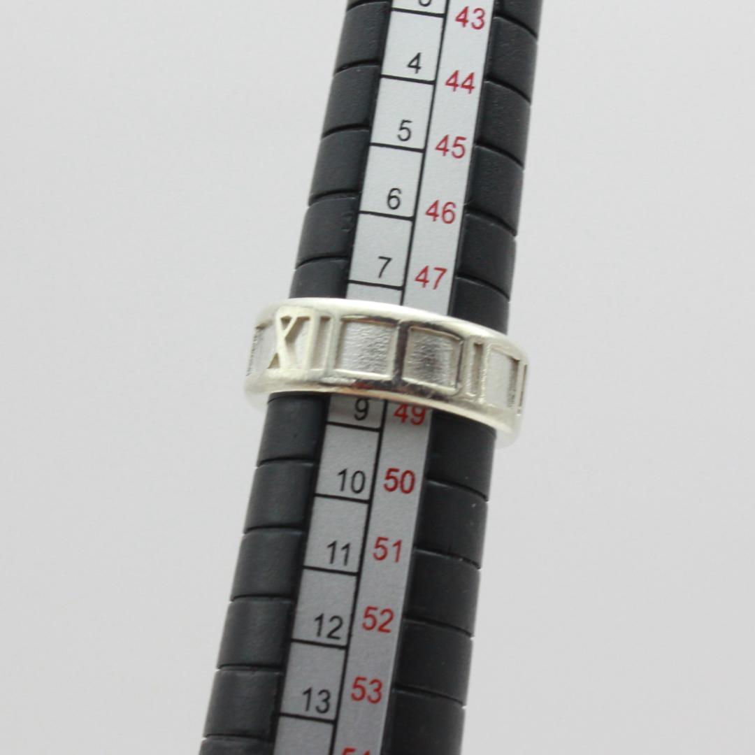 美品 Tiffany&Co. ティファニー アトラス シルバー リング 指輪8号