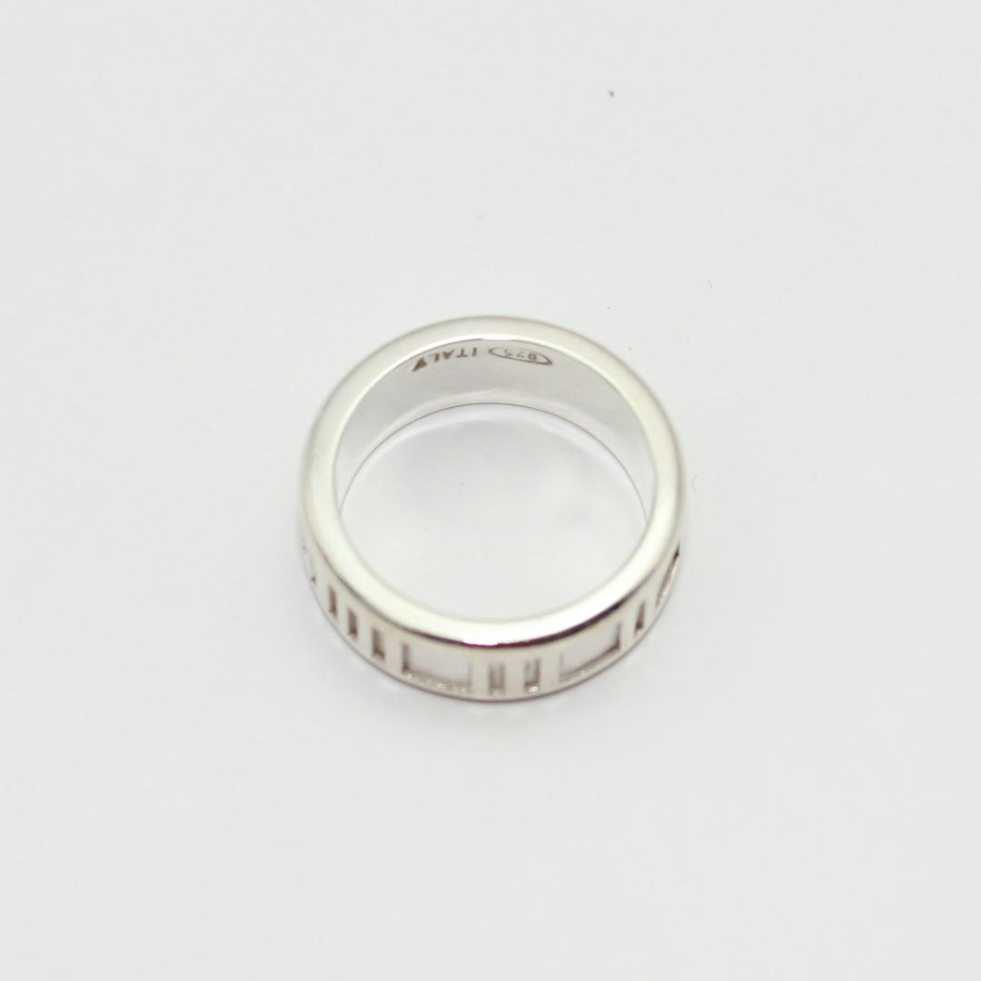 美品 Tiffany&Co. ティファニー アトラス シルバー リング 指輪8号