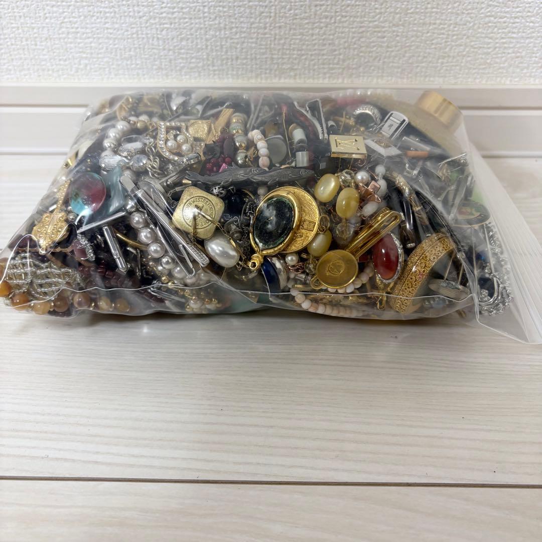 ③ イミテーションアクセサリー まとめ 約3kg ピアス タイピン ネックレス