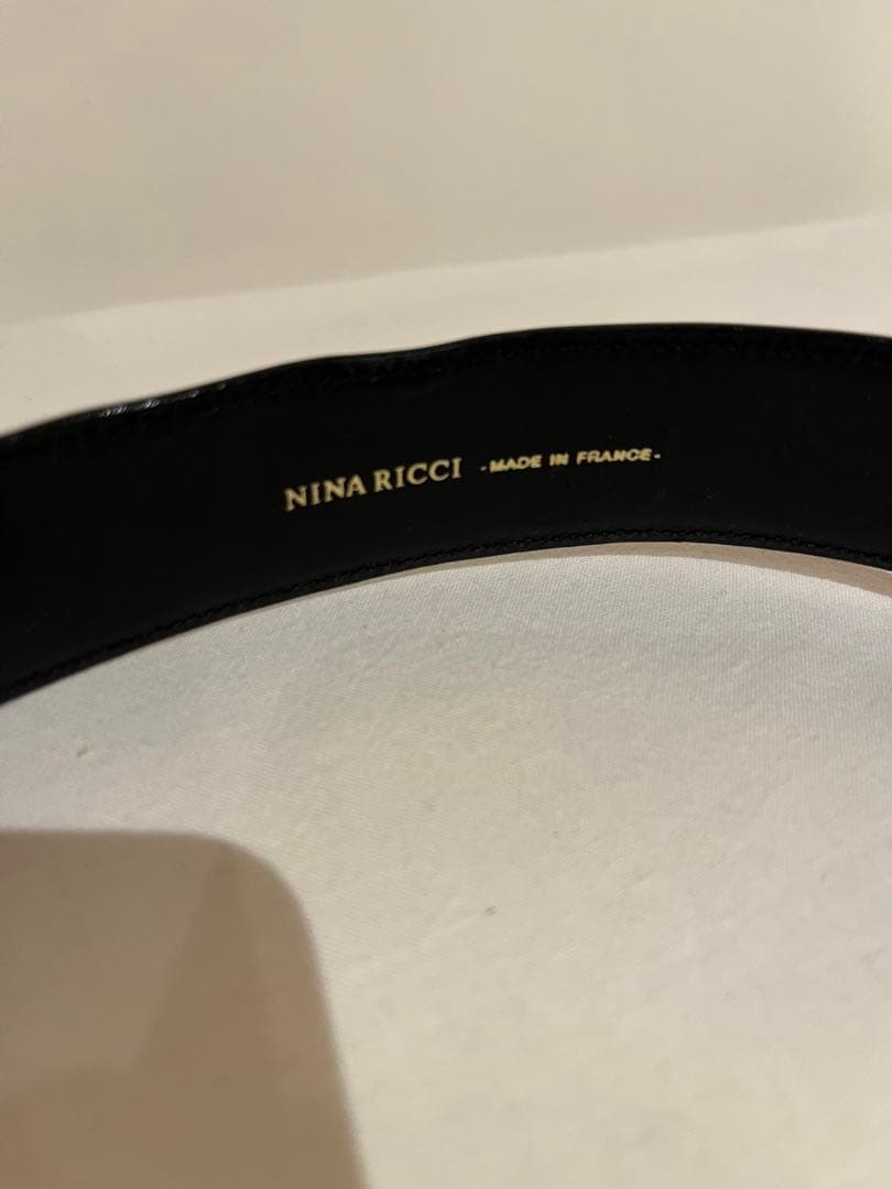 EDIT.FOR LULU NINA RICCI ベルト　ブラック