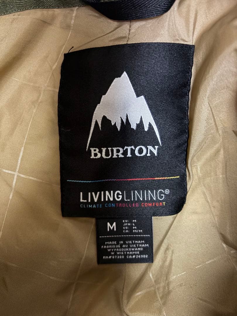 BURTON ベージュ スノーボードウェア パンツ