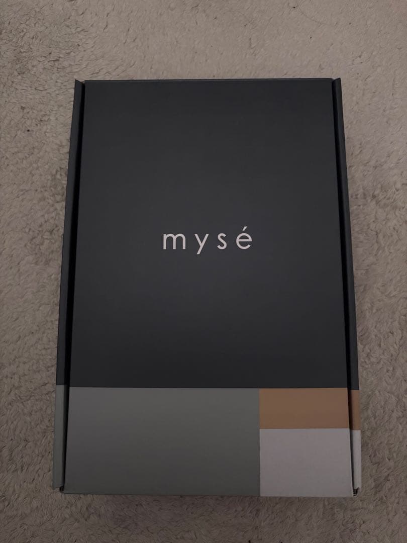 myse 美顔器 マッサージ機能付き グレー 充電器付き