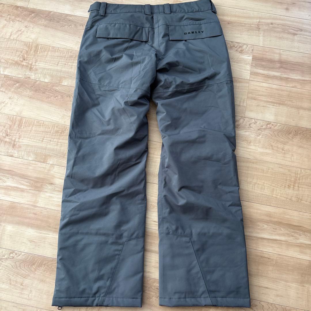 新品　オークリー　メンズ　スノーボードパンツ　グレー　撥水　日本XLサイズ