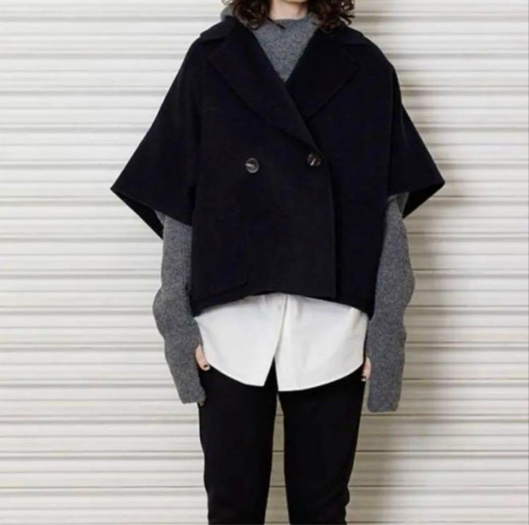 未使用タグ付き✨YENN DOUBLE FACE CAPE JACKET