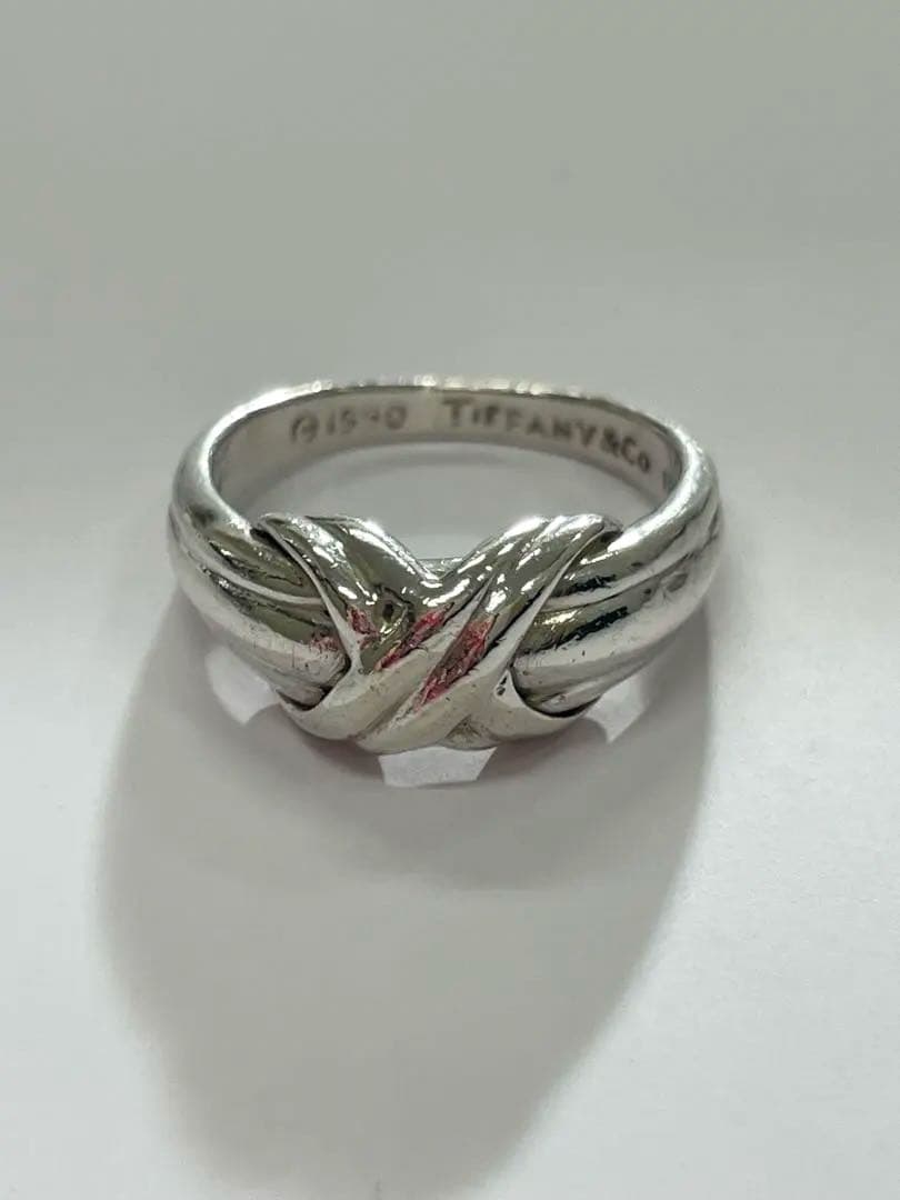 TIFFANY シグネチャークロス リング 10号 オールドティファニー