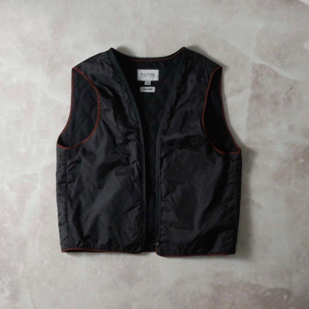 WILSONS LEATHER 90s シングル レザージャケット ブラック L