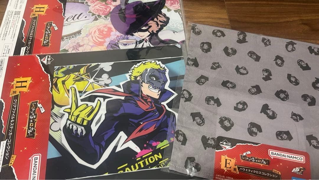 【オマケ付き】ペルソナ5 一番くじ A賞・B賞 主人公 明智 セット