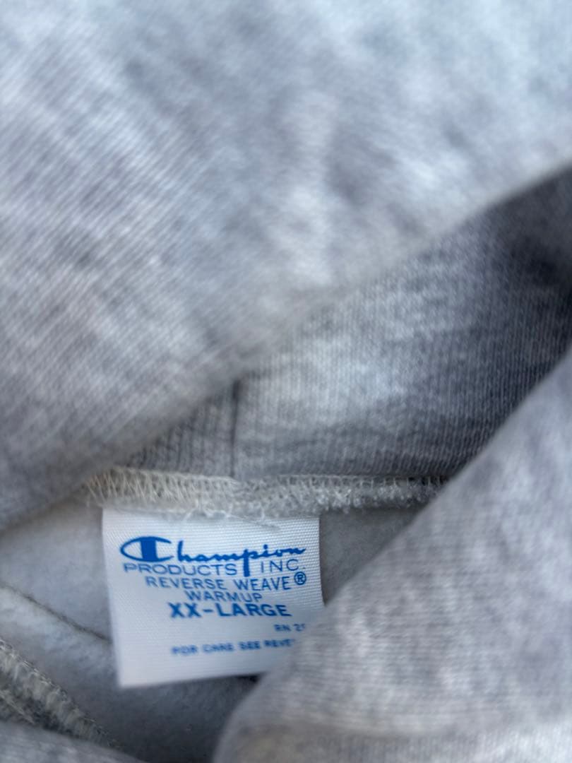 Champion チャンピオン リバースウィーブ パーカー 染み込み XXL