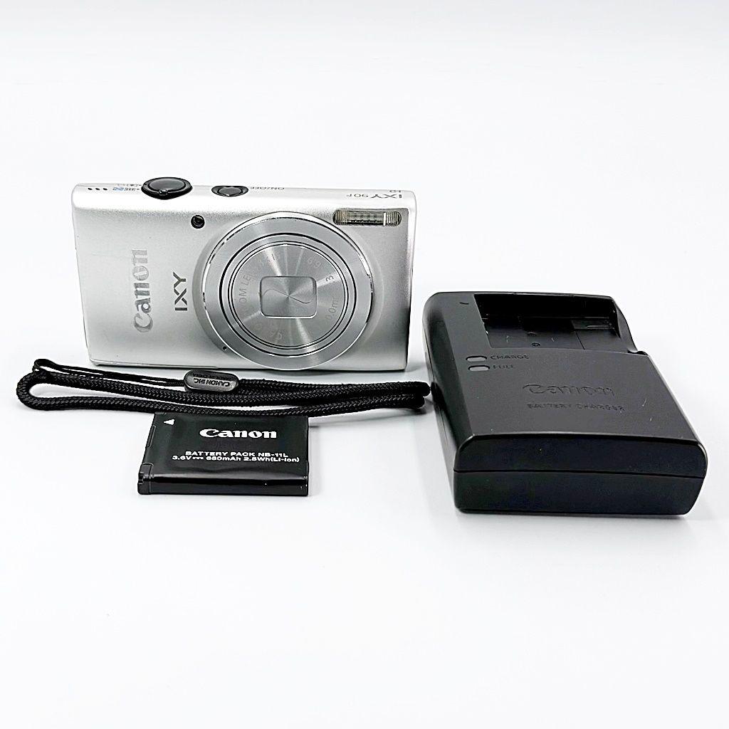 キヤノン CANON IXY 90F シルバー コンデジ カメラ 中古