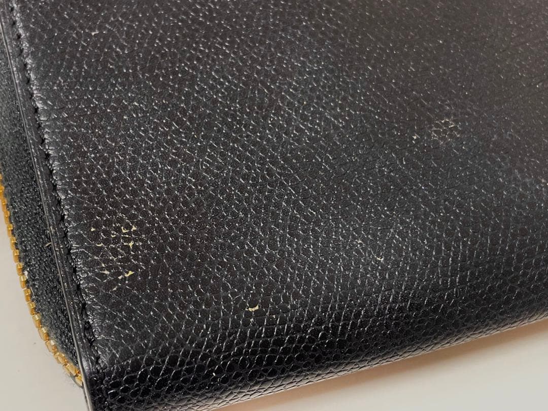 【早い者勝ち！】Valextra ヴァレクストラ　ジップキーホルダー　ブラック系