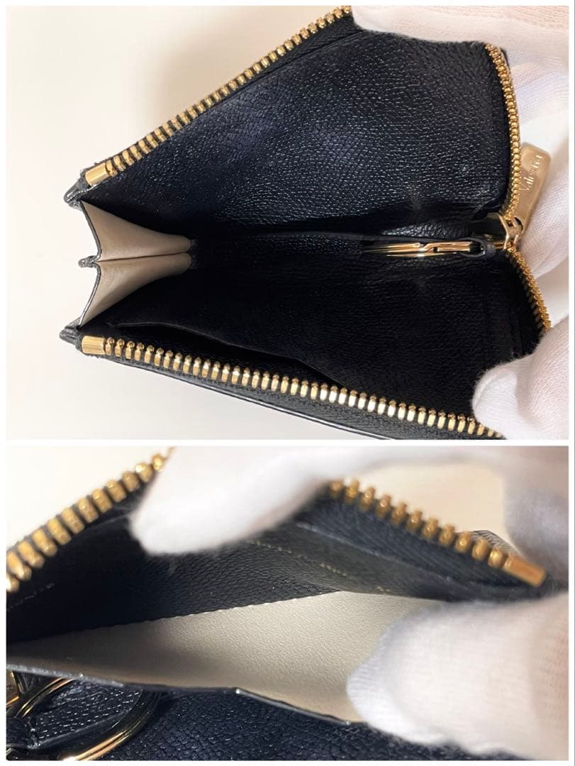 【早い者勝ち！】Valextra ヴァレクストラ　ジップキーホルダー　ブラック系