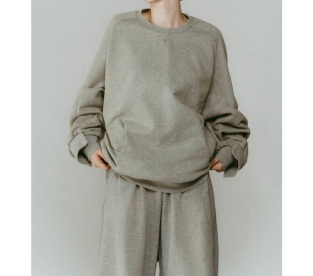 未使用★knuthmarf★panelled volume sweatshirt