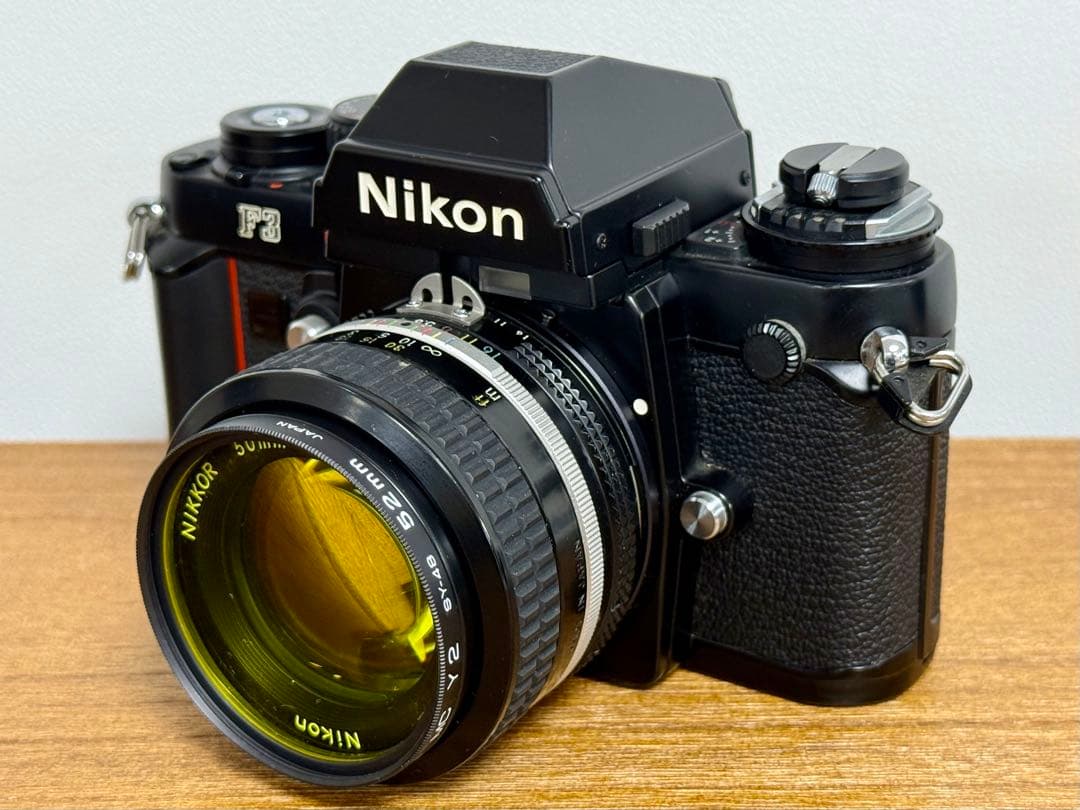 【未使用・美品】ニコンNikon F3 50㎜ 1:1.4 レンズ付き