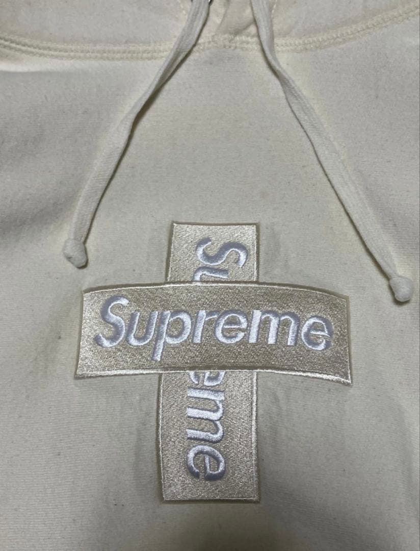 トップス Supreme Cross Box Logo Hooded Sweatshirt