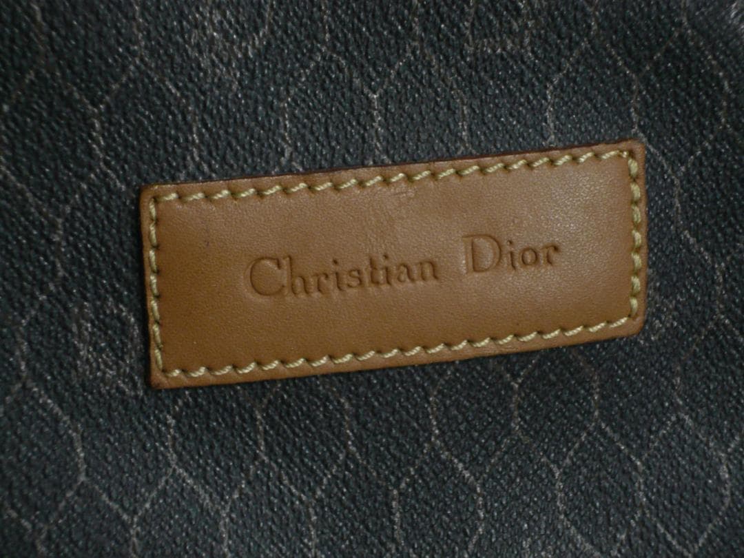 クリスチャン ディオール ハニカム柄 大きいボストンバッグ 保存袋、カギ付き