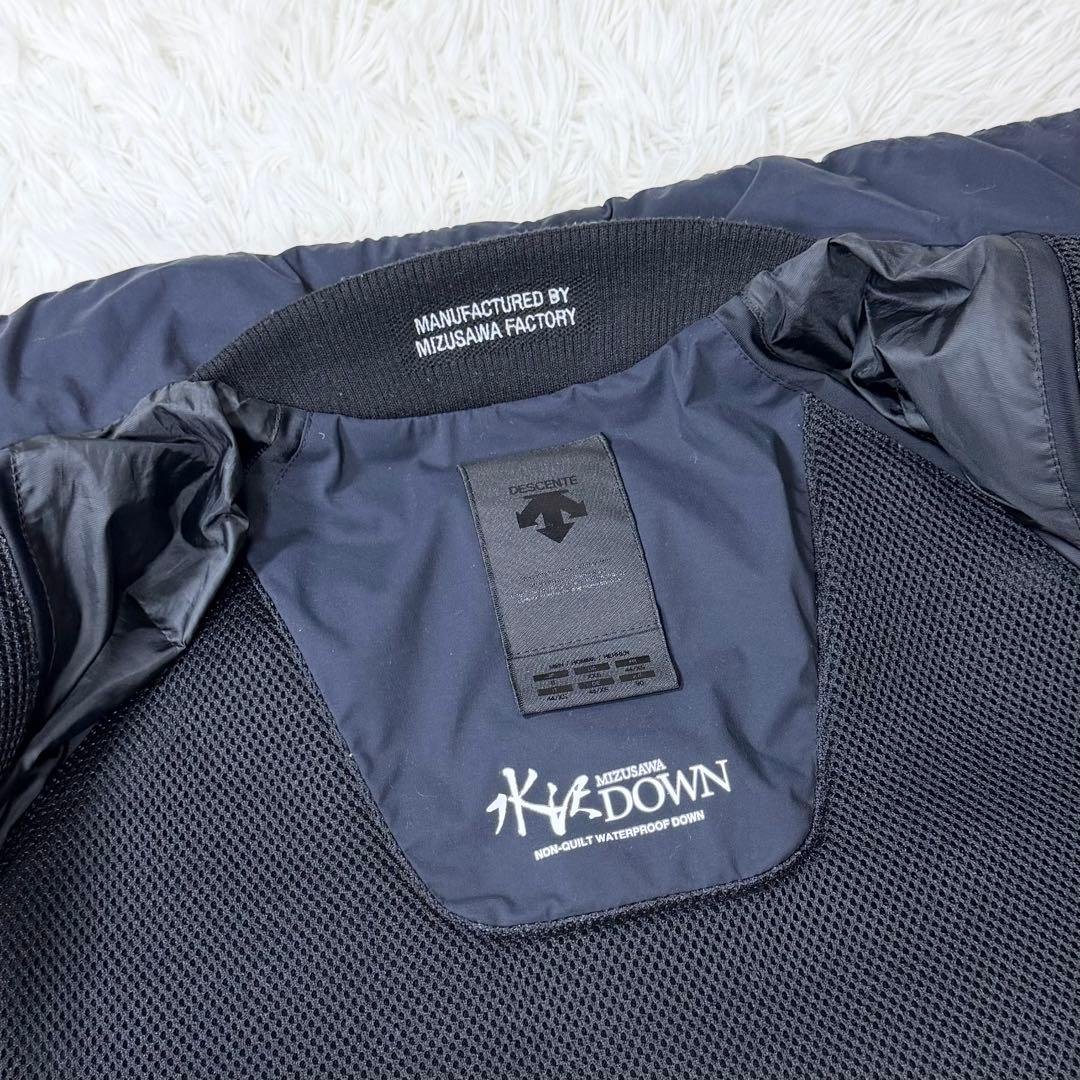 【美品】水沢ダウン　オルテライン　レジリエント　ジャケット　ネイビー　定価12万