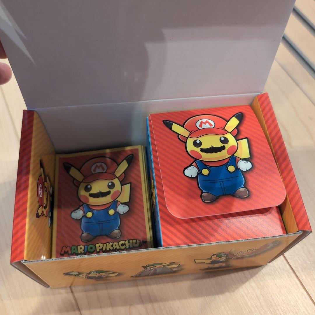 マリオピカチュウ　スペシャルBOX　　サプライのみ　プロモ付属無し品❎