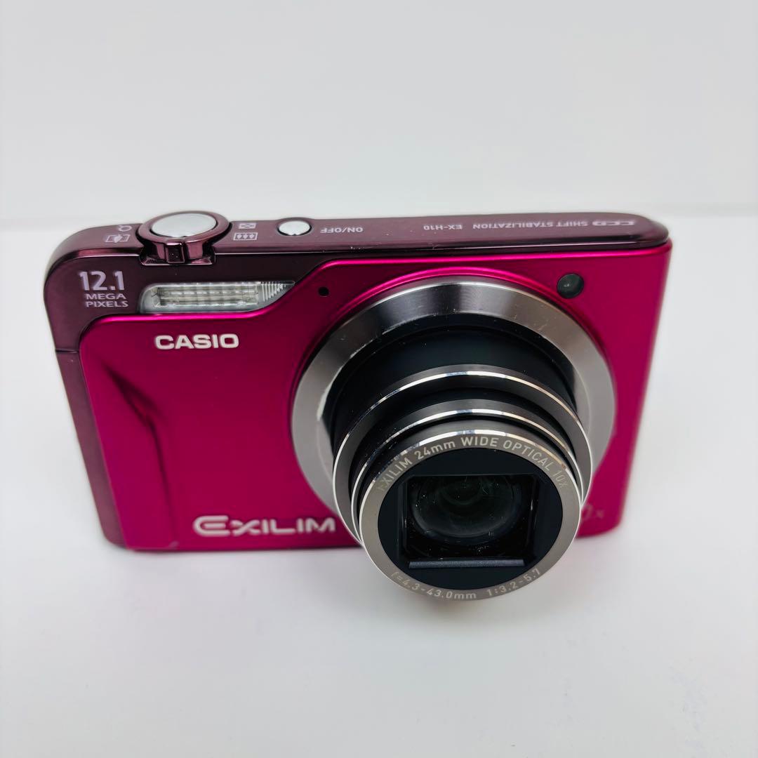 【美品】Casio デジタルカメラ　EXILIM EX-H10 ピンク