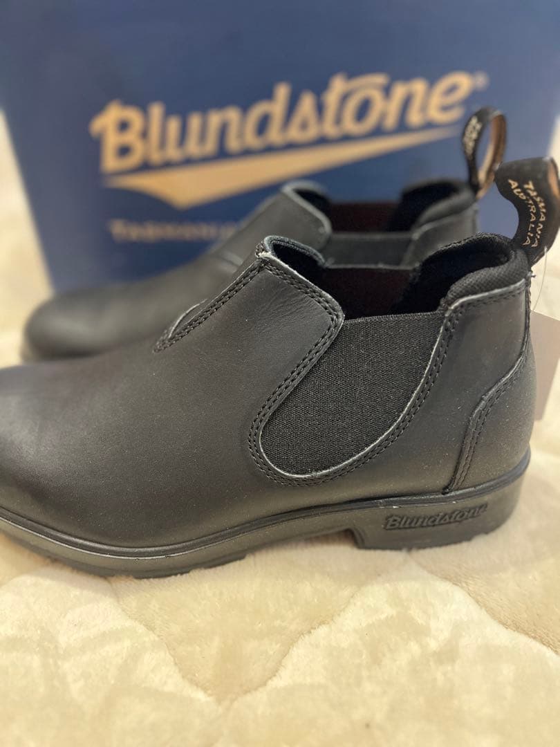 ブランドストーン　ローカット 本革防水 ブラック UK6 25cm 新品 箱あり