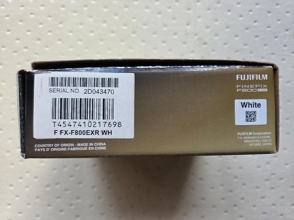 Fujifilm 20倍ズーム コンパクトデジタルカメラ ホワイト