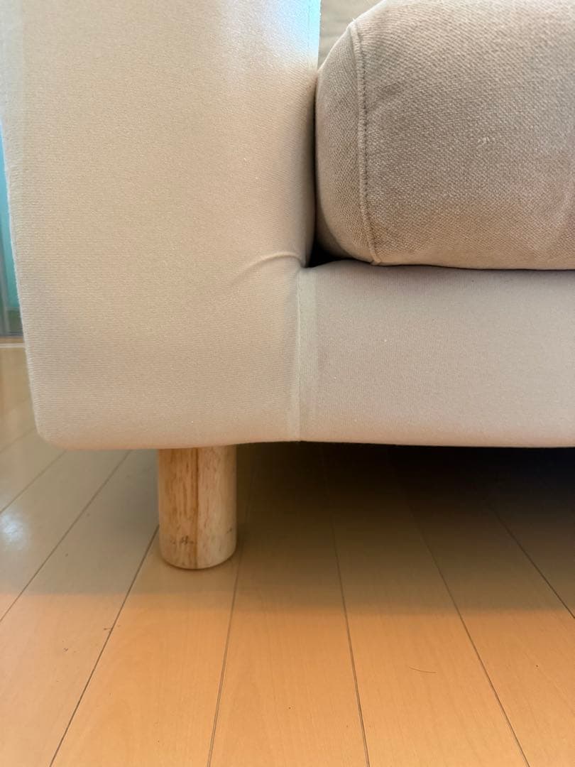 【mさん専用】無印良品 ソファ 2.5シーター ワイドアーム ダウンフェザー