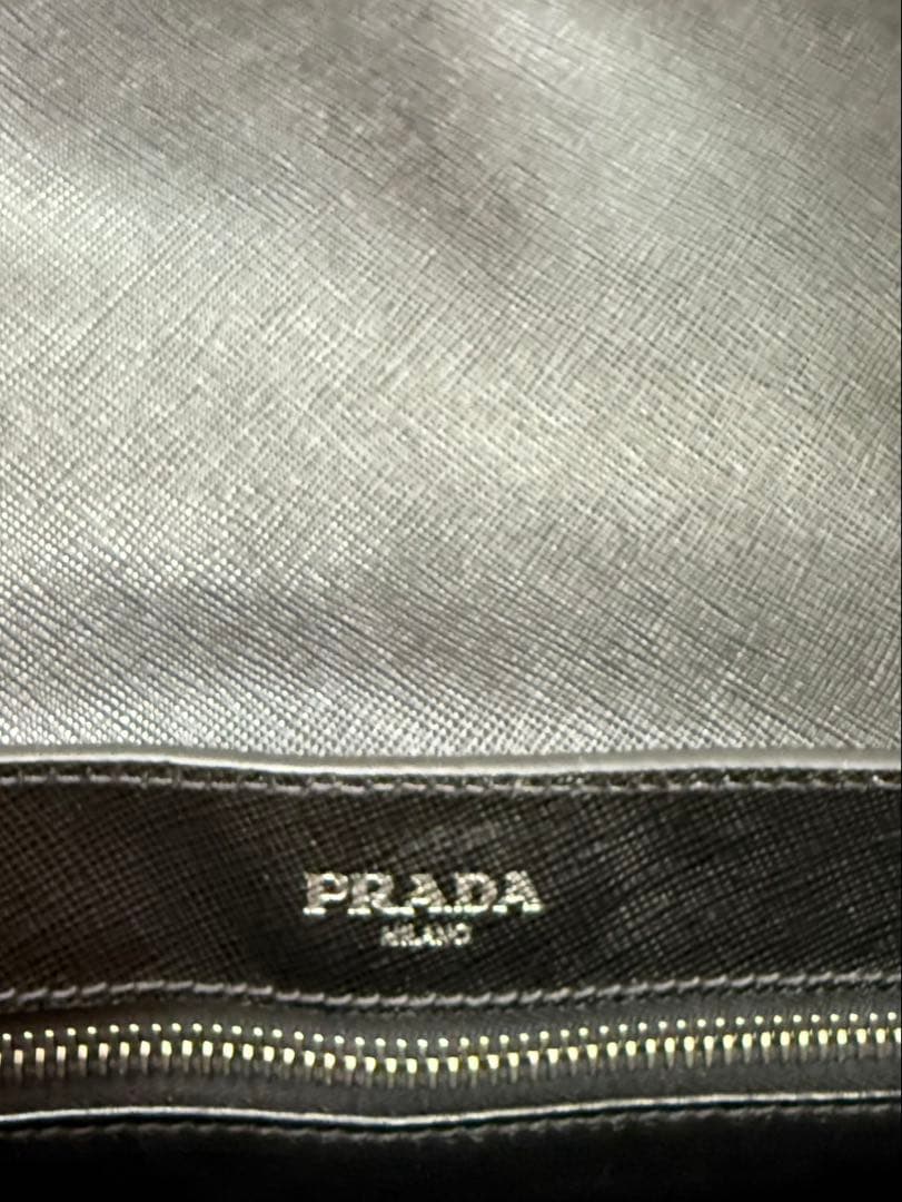 プラダ PRADA ショルダーバッグ レザー メンズ VA0973