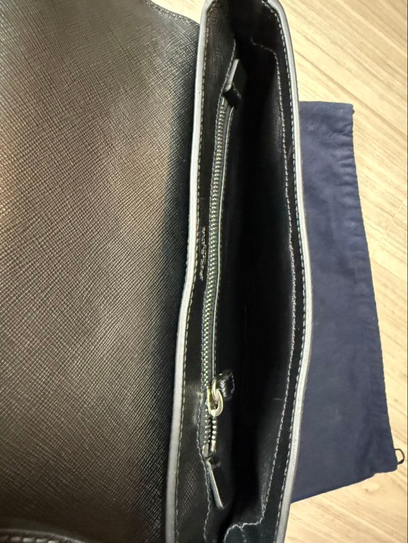 プラダ PRADA ショルダーバッグ レザー メンズ VA0973