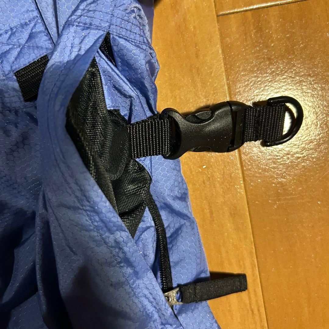 【希少】TRANSPORT リップストップナイロンJK BLUE/BLK