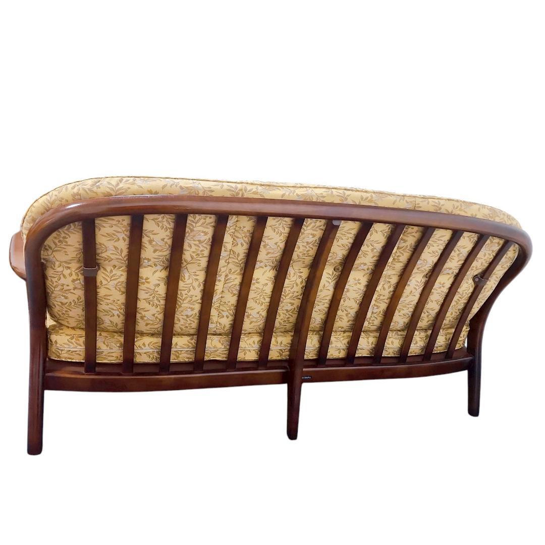 【美品】karimoku カリモク家具 コロニアルソファ　3人掛け 高級家具