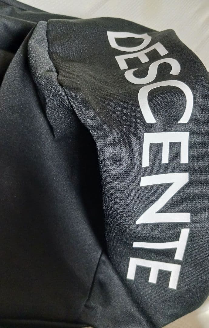 デサント　ウォームスウェットパーカー上下セット　サイズO 美品 黒　裏起毛