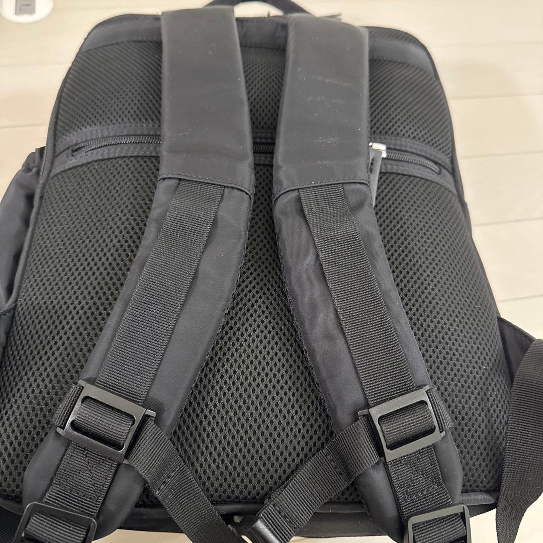 美品 KABAG 時短リュック カバッグ リュック 多機能 ブラック 黒