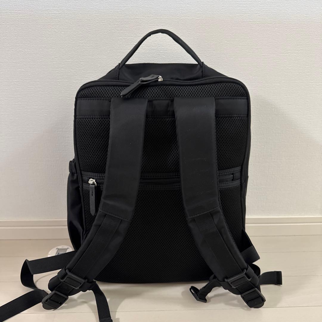 美品 KABAG 時短リュック カバッグ リュック 多機能 ブラック 黒